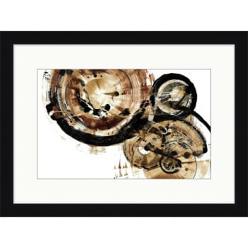Image for Clearwater Art Collection Time Piece, Neutral Scheme, Black Frame from HD Supply