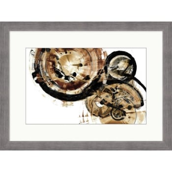 Image for Clearwater Art Collection Time Piece, Neutral Scheme, Silver Frame from HD Supply