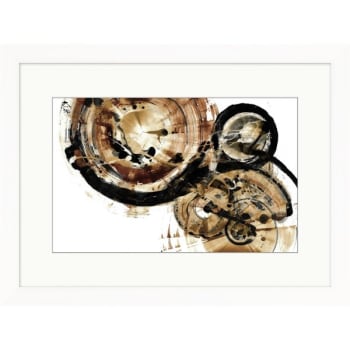 Image for Clearwater Art Collection Time Piece, Neutral Scheme, White Frame from HD Supply