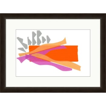 Image for Clearwater Art Collection Deep in Thought, Trendy Scheme, Espresso Frame from HD Supply