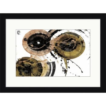 Image for Clearwater Art Collection Time Piece B,  Neutral Scheme, Black Frame from HD Supply