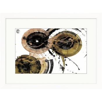 Image for Clearwater Art Collection Time Piece B,  Neutral Scheme, White Frame from HD Supply