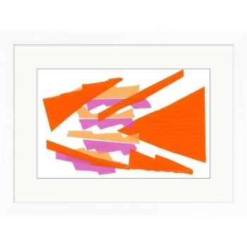 Image for Clearwater Art Collection Deep in Thought B, Trendy Scheme, White Frame from HD Supply