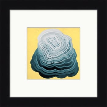 Image for Clearwater Art Collection Transverse, Trendy Scheme, Black Frame from HD Supply