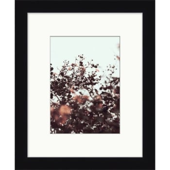 Image for Clearwater Art Collection Fall Flowers, Cool Scheme, Black Frame from HD Supply