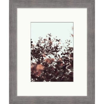 Image for Clearwater Art Collection Fall Flowers, Cool Scheme, Silver Frame from HD Supply