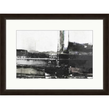 Image for Clearwater Art Collection Industrial,  Neutral Scheme, Espresso Frame from HD Supply