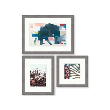 Image for Clearwater Art Collection In A Box,king,cool Scheme, Silver Frame,pack Of 3 from HD Supply