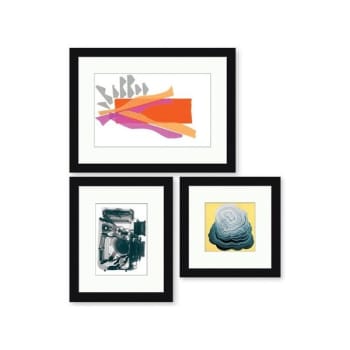 Image for Clearwater Art Collection In A Box,King ,Trendy Scheme, Black Frame,Pack Of 3 from HD Supply
