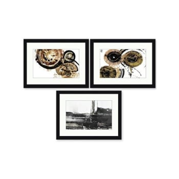 Image for Clearwater Art Collection In A Box,queen Sofa,neutral Scheme,black Frame,pack Of 3 from HD Supply