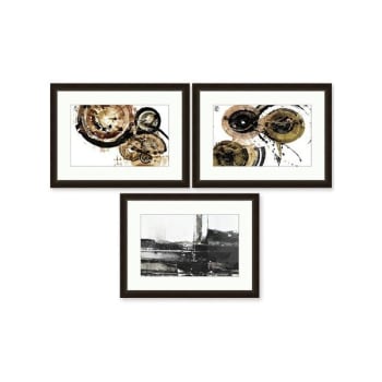 Image for Clearwater Art Collection In A Box,queen Sofa,neutral,espresso Frame,pack Of 3 from HD Supply