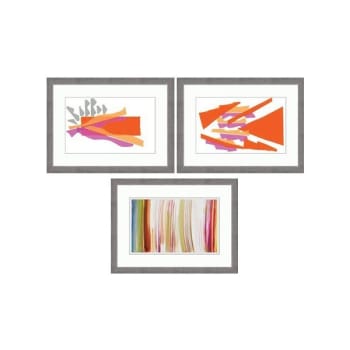 Image for Clearwater Art Collection In A Box,queen Sofa,trendy,silver Frame,pack Of 3 from HD Supply