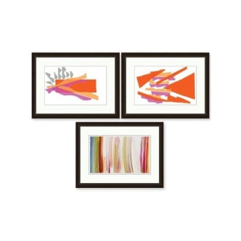 Image for Clearwater Art Collection In A Box,queen Sofa,trendy,espresso Frame,pack Of 3 from HD Supply