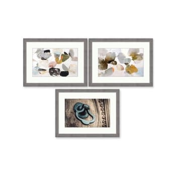 Image for Clearwater Art Collection In A Box,queen Sofa,warm Scheme,silver Frame,pack Of 3 from HD Supply