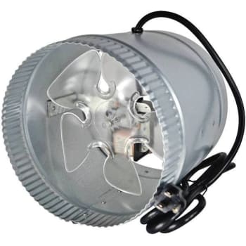 Image for SUNCOURT Inductor 8 In. Corded Line Duct Fan from HD Supply