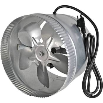Image for SUNCOURT Inductor 10 In. Corded Line Duct Fan from HD Supply