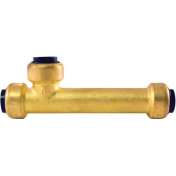 Image for Tectite 1/2 In. Brass Push-To-Connect Slip Tee Fitting from HD Supply