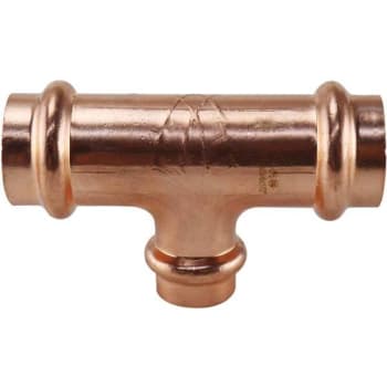Apollo 3/4 In. X 3/4 In. X 1/2 In. Copper Press Reducing Tee Fitting