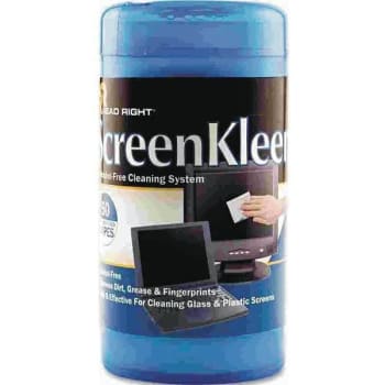 Image for Advantus 5-1/4 In. X 5-3/4 In. Screenkleen Monitor Screen Wet Wipes Cloth from HD Supply