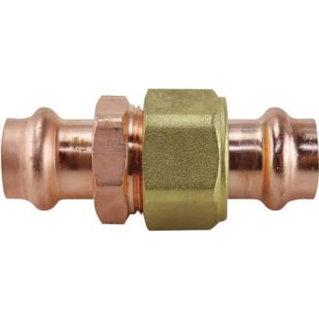 Apollo 1/2 In. X 1/2 In. Copper Press X Press Union