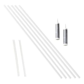 Image for Fasade Backsplash Accessory Kit, Matte White from HD Supply
