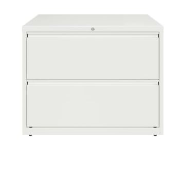 Image for Hirsh Hl10000 Series White 36 " Wide 2-Drawer Lateral File Cabinet from HD Supply