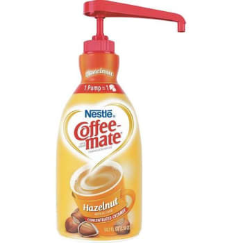 Nestle Coffee-Mate 1.5 L Coffee Creamer Hazelnut "Liquid Pump Bottle
