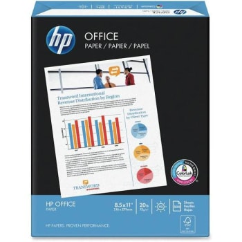 HP 8-1/2 In. X 11 In. High-Yield 2000 Page-Yield Office Paper (10-Case)