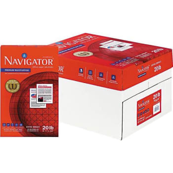 Image for Navigator 20 Lb. 8-1/2 In. X 14 In. 97 Bright White Premium Multipurpose Paper (10-Case) from HD Supply