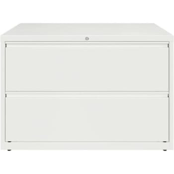 Image for Hirsh Hl10000 White 42 " Wide 2-Drawer Lateral File Cabinet from HD Supply