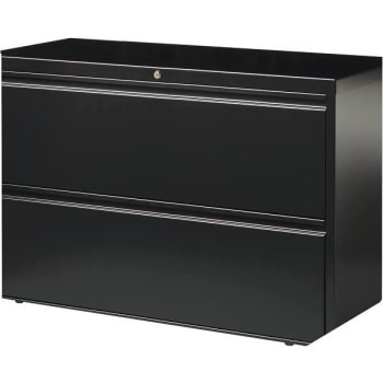 Image for Hirsh Janitorial Freestanding Cabinet "black, 5 Shelves, 42" X 28" X 19" from HD Supply