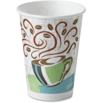 Image for Dixie Perfectouch 12 Oz. Coffee Dreams Hot Cups (500-Case) from HD Supply