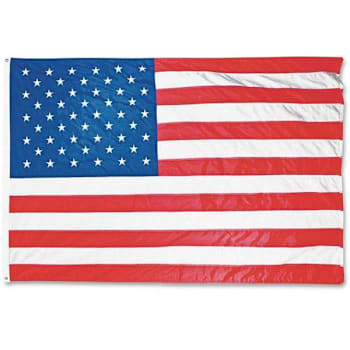 Advantus 4 Ft. X 6 Ft. Nylon Heavyweight All-Weather Outdoor U.s. Flag