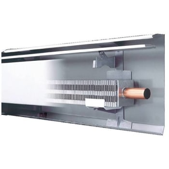 Image for Slant/Fin 4 Ft. Fine/Line 30 Fully Assembledhydronic Baseboard Heater (Nu-White) from HD Supply