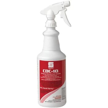 Image for Spartan 1 Qt. Cdc-10 Floral Scent One Step Cleaner/disinfectant (12-Case) from HD Supply