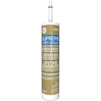 Image for Ge 10.1 Oz. Supreme Silicone Clear Window And Door Caulk (12-Case) from HD Supply