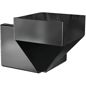 Image for Peak Black Aluminum Deck Railing Corner Fascia Mount Bracket from HD Supply