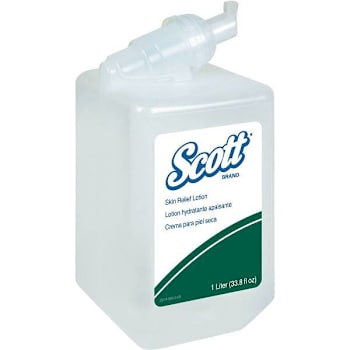 Scott 1.0 L. Fragrance Free Creamy Texture Skin Relief Lotion Bottles (6-Case)