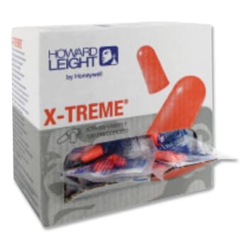 Image for Howard Leight By Honeywell X-Treme Cord Disposable Earplugs 1 Size Case Of 1000 from HD Supply