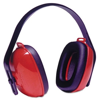 Image for Howard Leight By Honeywell Qm24+ Three-Position Earmuffs 25 Db Nrr Red/black from HD Supply