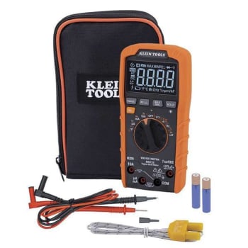 Image for Klein Tools Digital Multimeter, Trms Auto-Ranging, 1000v, Temp, Low Impedance from HD Supply