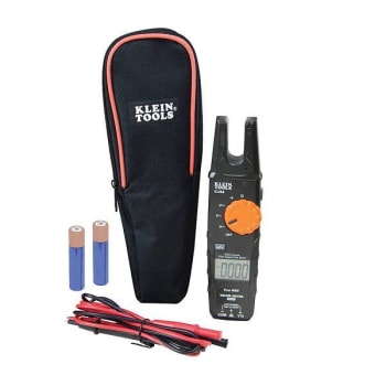Image for Klein Tools Electrical Tester, Open Jaw Fork Meter, Ac Auto-Ranging, 200 Amp from HD Supply
