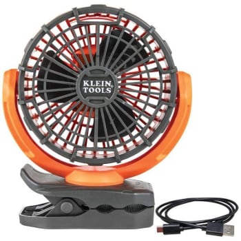 Image for Klein Tools Rechargeable Personal Jobsite Fan from HD Supply