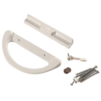 Image for 3-15/16" Sliding Glass Door Handle White from HD Supply
