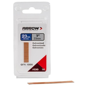 Image for Arrow 1" Pin Nail For Pt23g, Steel, Package Of 1000 from HD Supply