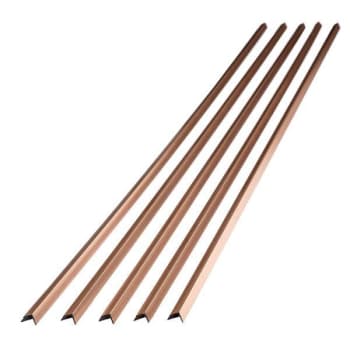 Image for Fasade 47" Vinyl Outside Corner Trim, Polished Copper, Package Of 5 from HD Supply