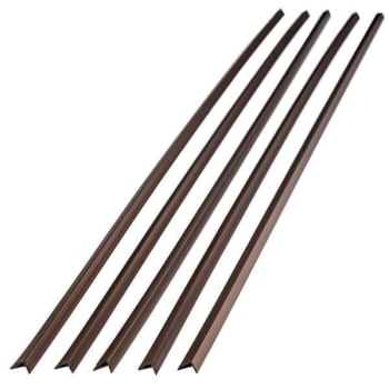 Fasade 47" Vinyl Outside Corner Trim, Oil Rubbed Bronze, Package Of 5
