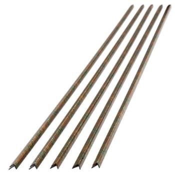 Fasade 47" Vinyl Outside Corner Trim, Copper Fantasy, Package Of 5