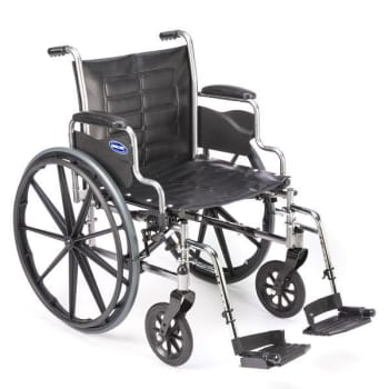 Image for Invacare Tracer Ex2 Wheelchair 18x16 Inch Frame With Removable Fixed Height Desk from HD Supply