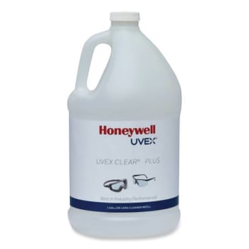 Image for Honeywell Uvex Clear Lens Cleaning Solution 1 Gal Bottle from HD Supply